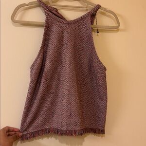 Multi color knit tank from Zara